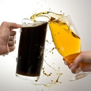 Diference between dark beer and light beer