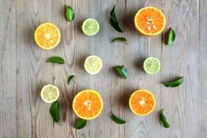 Yeast nutrient substitute orange and lemon jucice