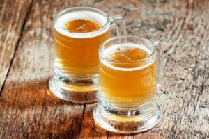 Hefeweizen beer recipe beer in glasses