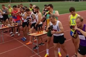 What is a beer mile