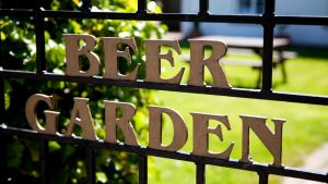 Beer garden