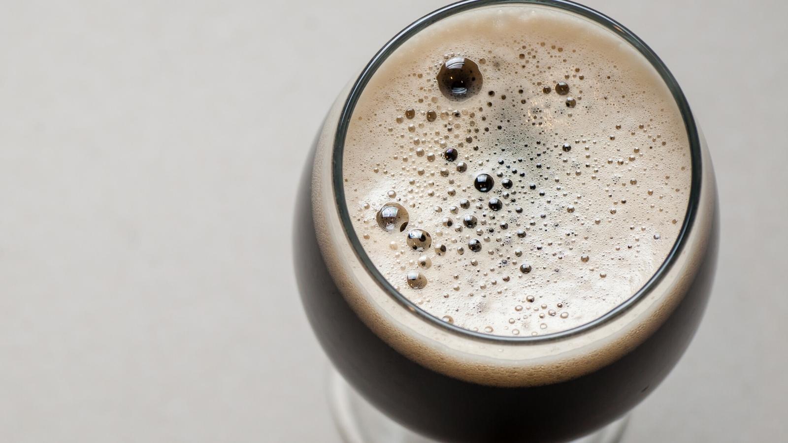Chocolate stout beer