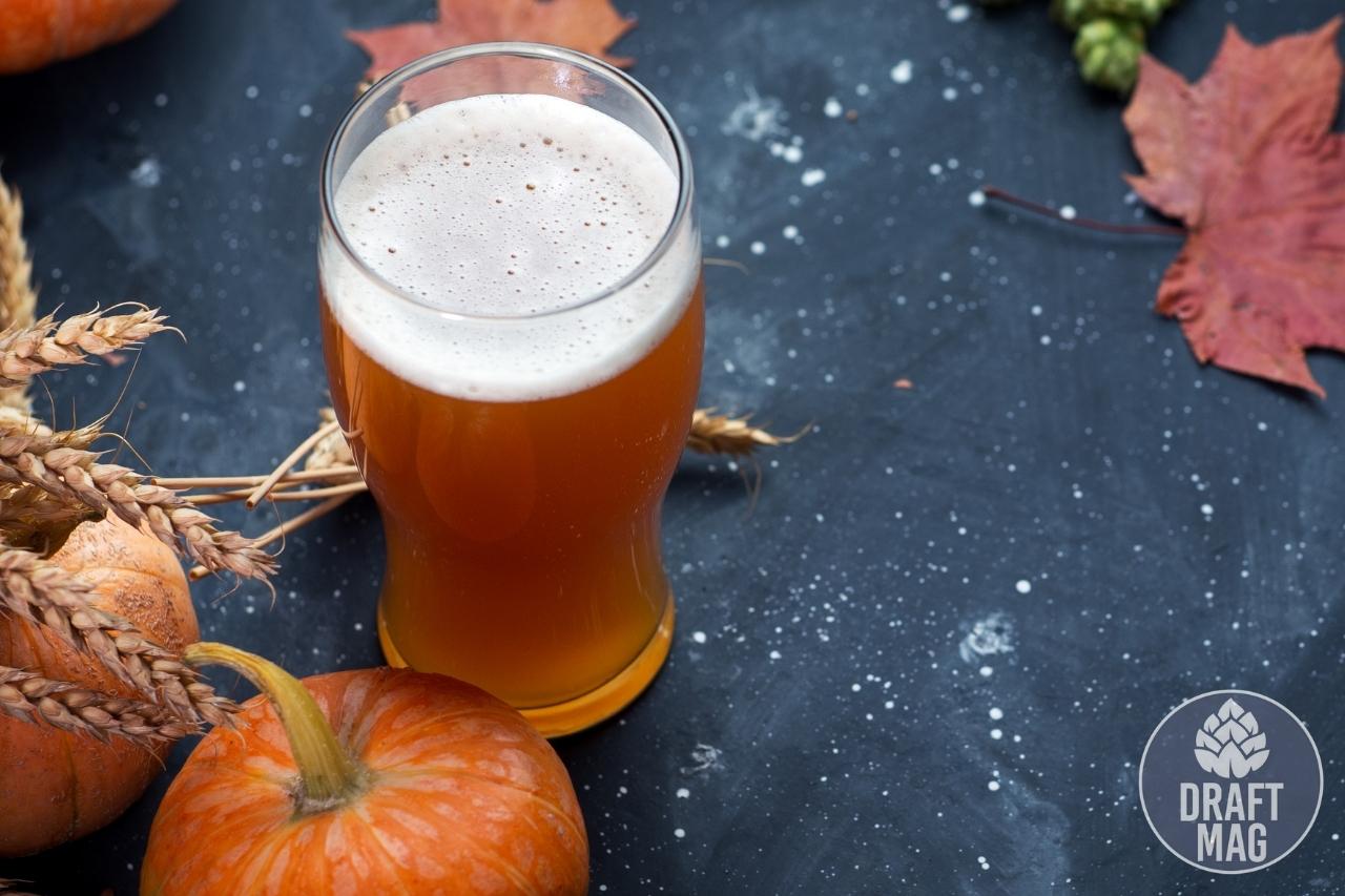 Light pumpkin beer