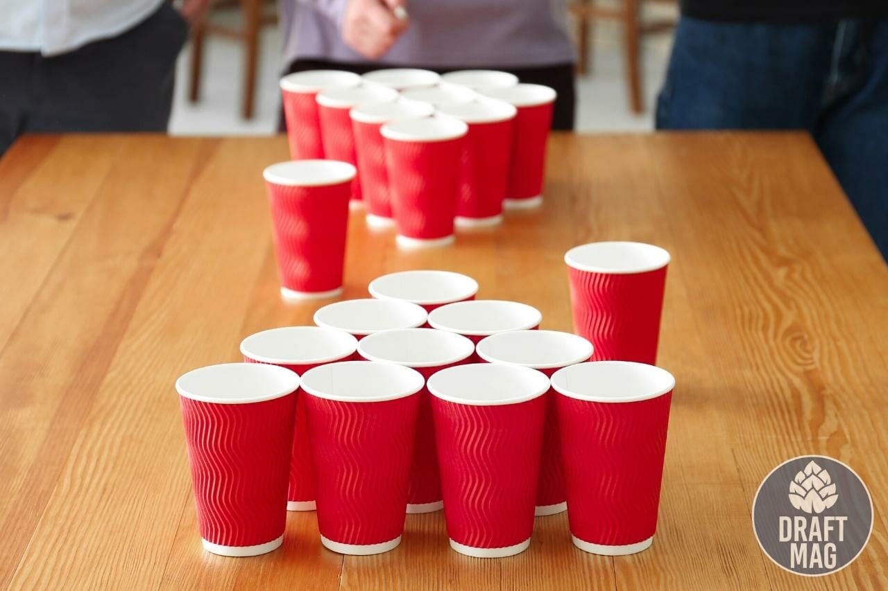 How to play beer pong