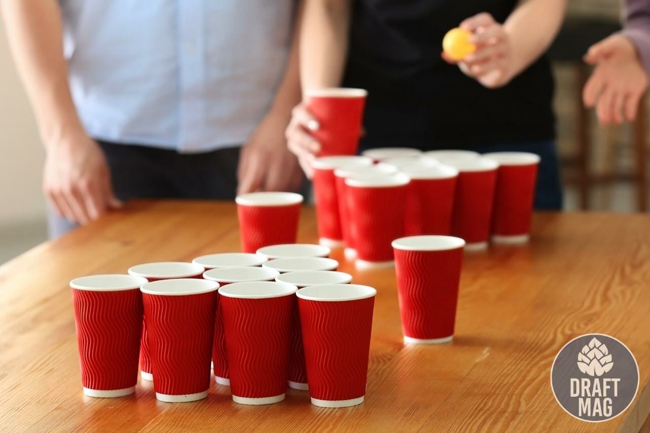 Play beer pong