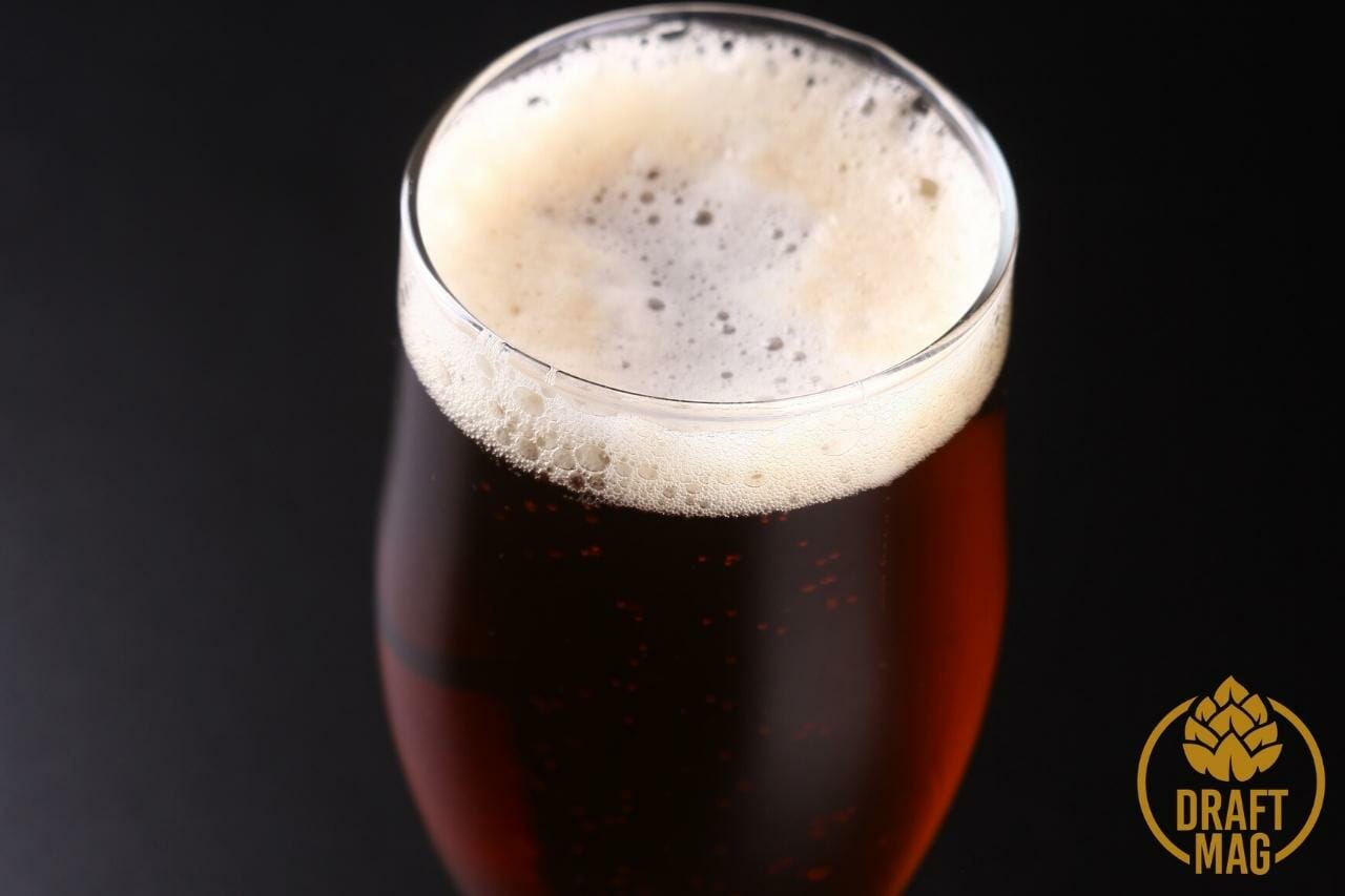 Amber ale beer