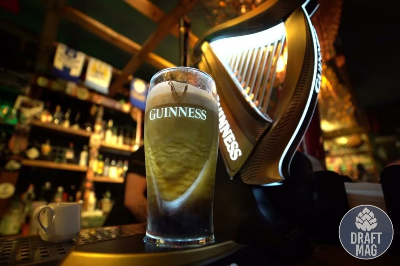 Guinness extra stout vs draught