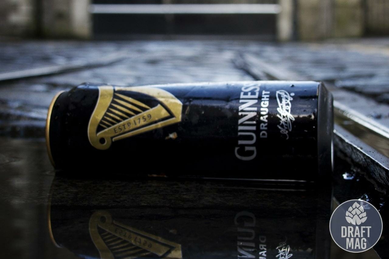 The guinness draught beer