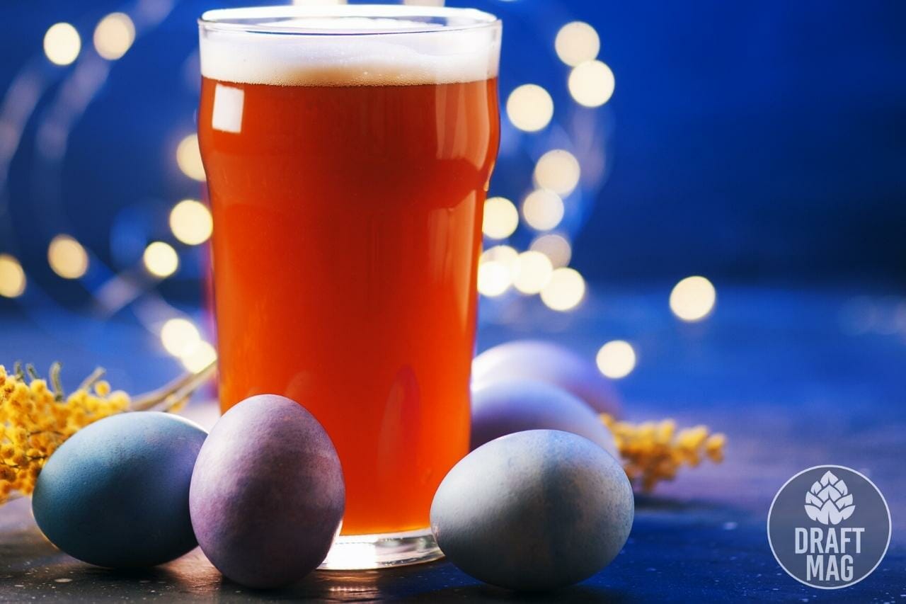 Adding eggs to beer Adding eggs to beer