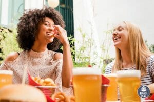 Beer Jokes two girls telling beer jokes