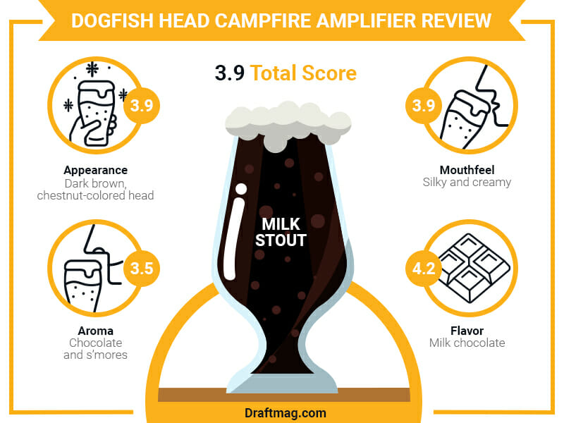 Dogfish Head Campfire Amplifier Review Infographic