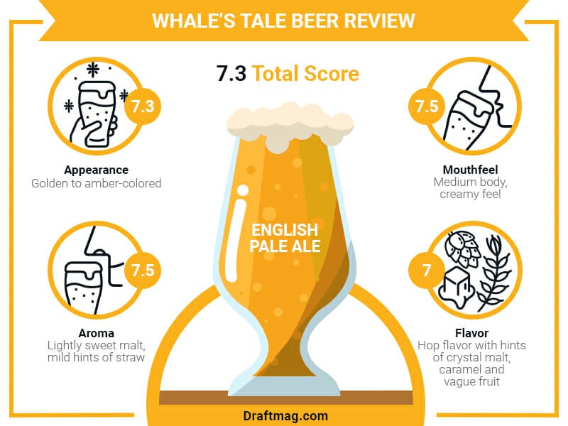 Whales Tale Beer Review Infographic