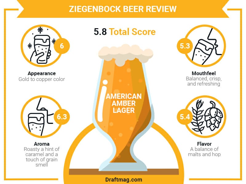 Ziegenbock Beer Review Infographic