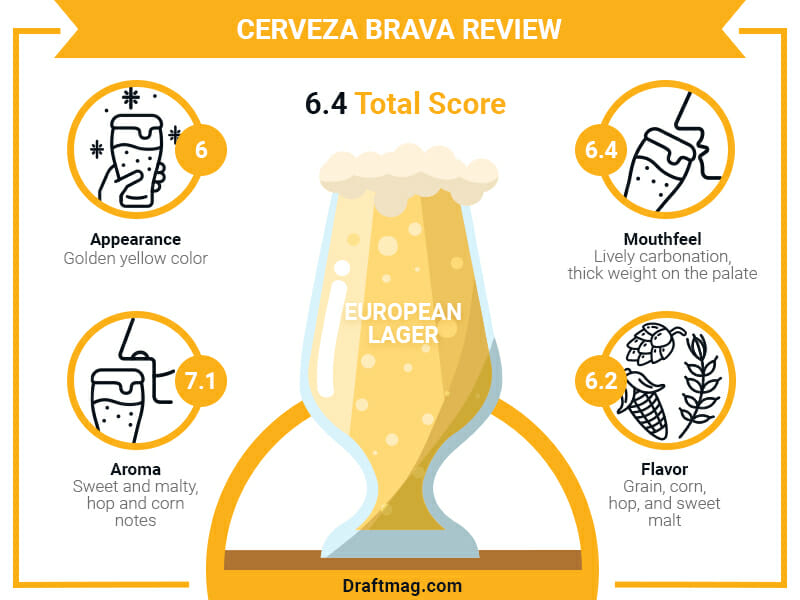 Cerveza Brava Review Infographic
