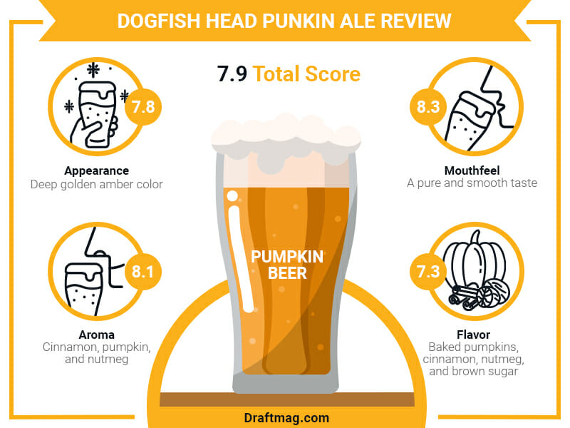 Dogfish Head Punkin Ale Review Infographic