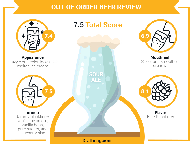 Out of Order Beer Review Infographic
