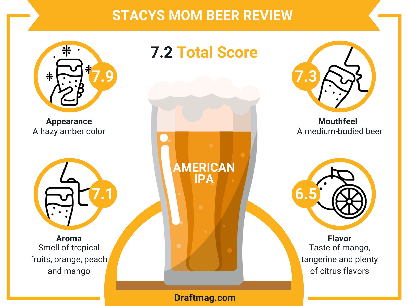 Stacys Mom Beer Review Infographic