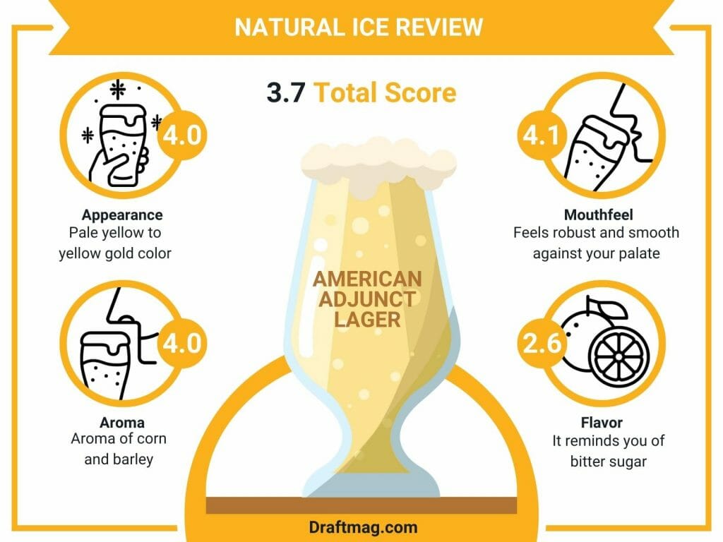 Natural ice infographic