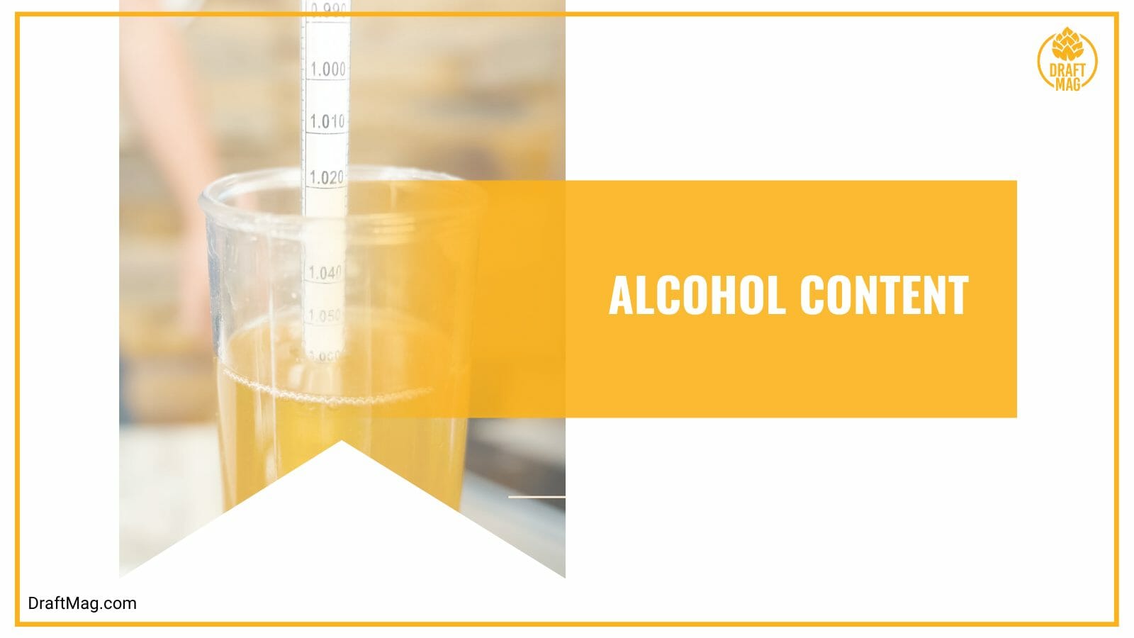 Alcohol content of an ipa beer