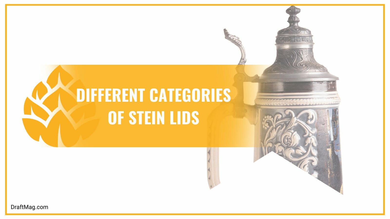 Categories of stein lids