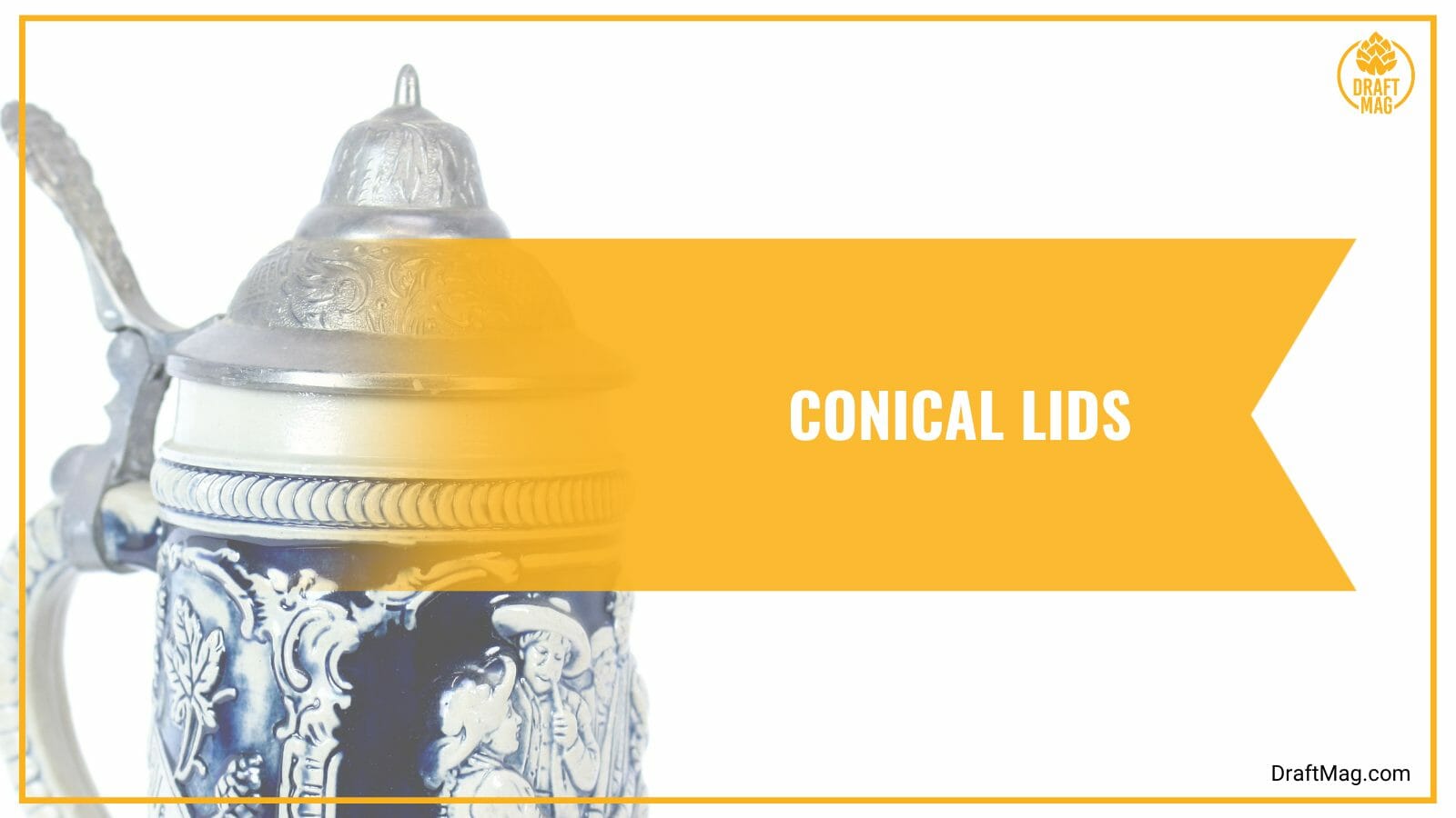 Conical lids with nickel