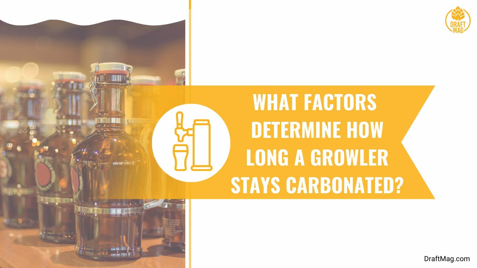 Factors for a carbonated growler