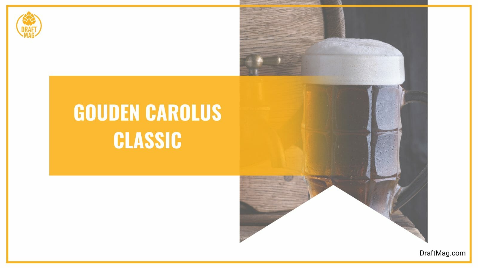 Gouden carolus classic dark beer