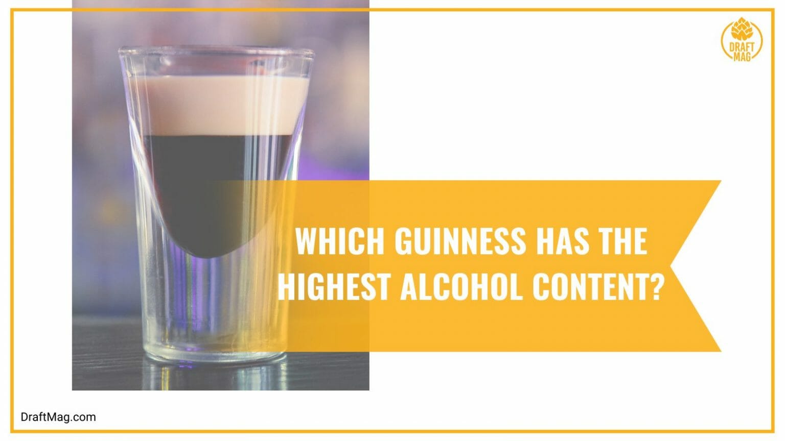 Guinness Beer Alcohol Content, Types, Flavors, and More!