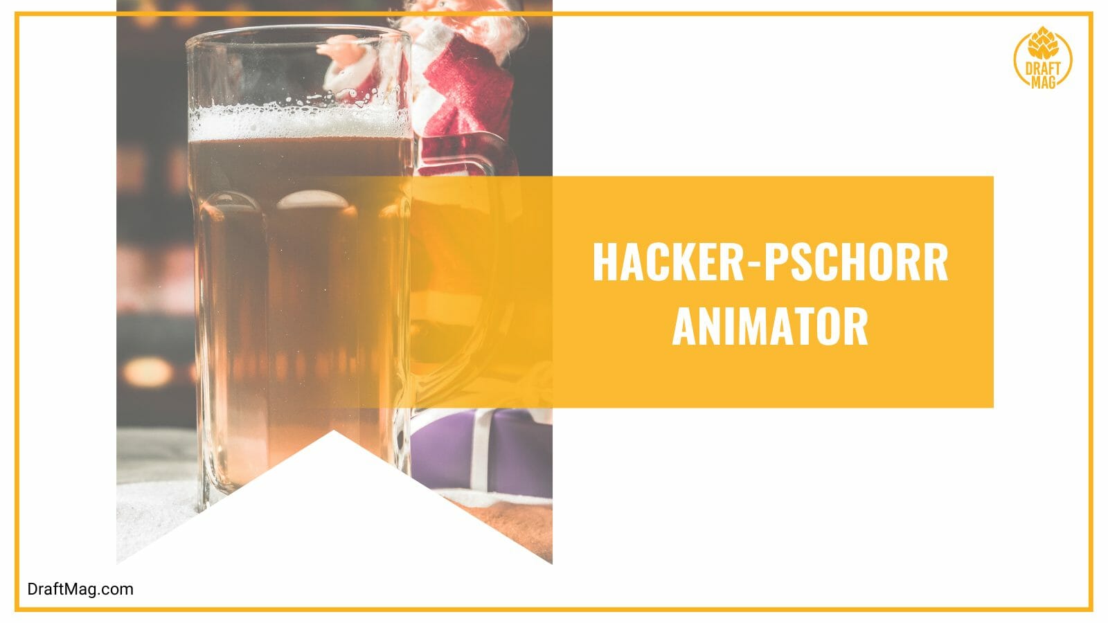 Hacker pschorr animator a amber color