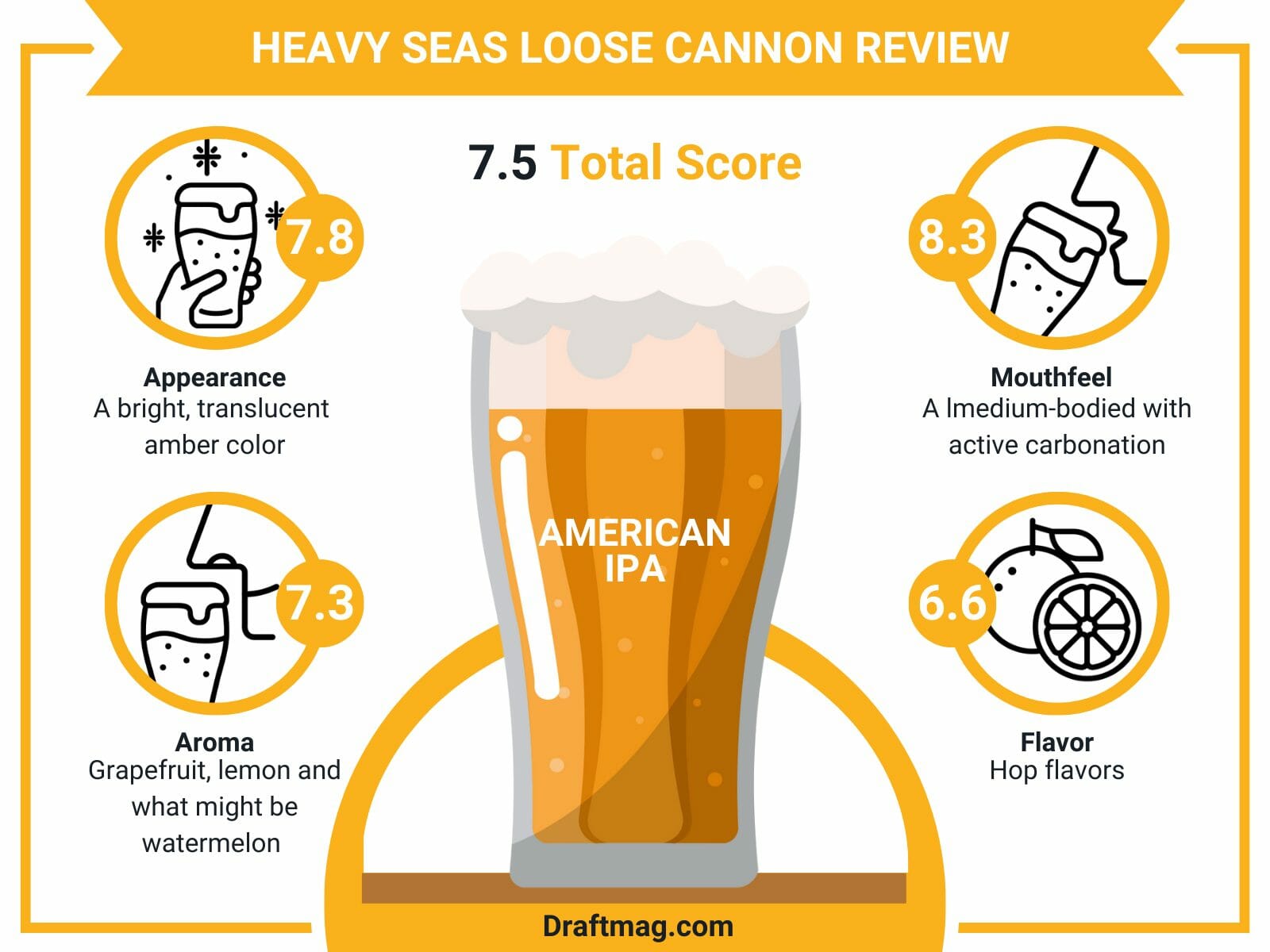 Heavy seas loose cannon review infographic