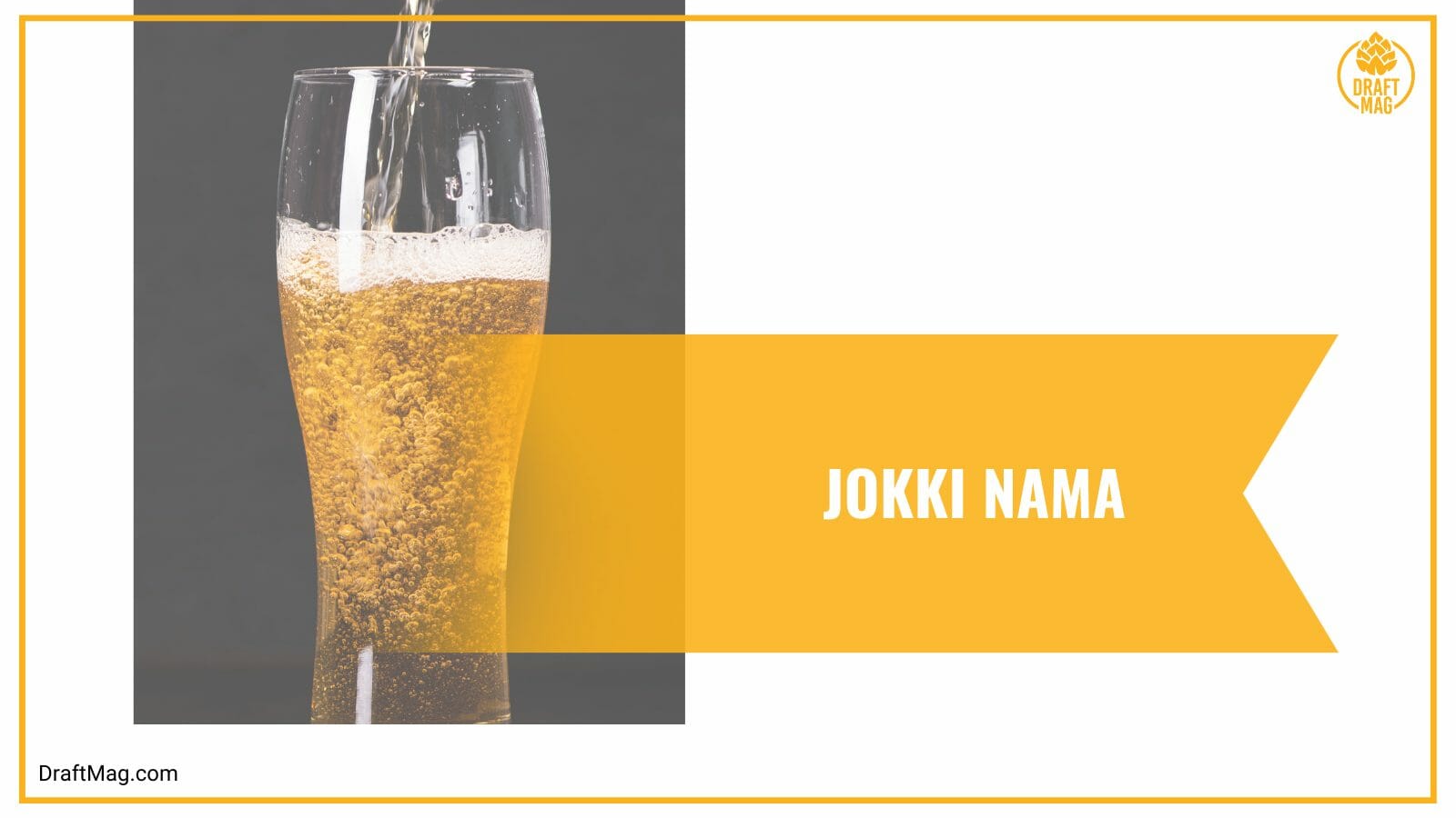 Jokki Nama the Healthier Beer
