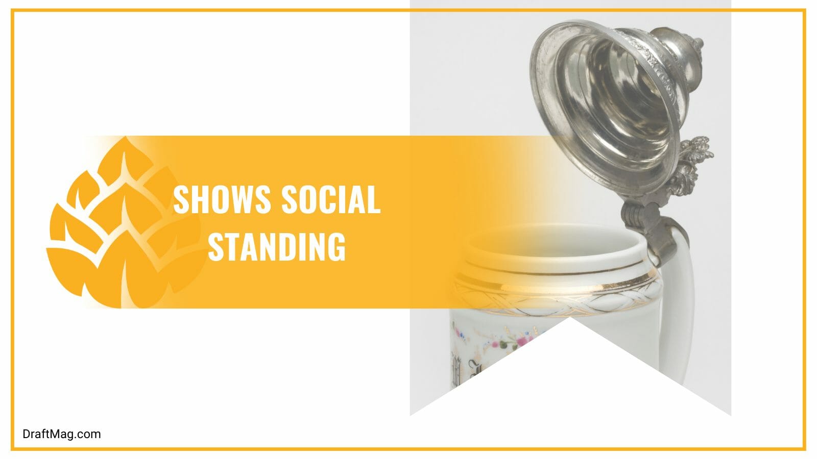 Shows social standing