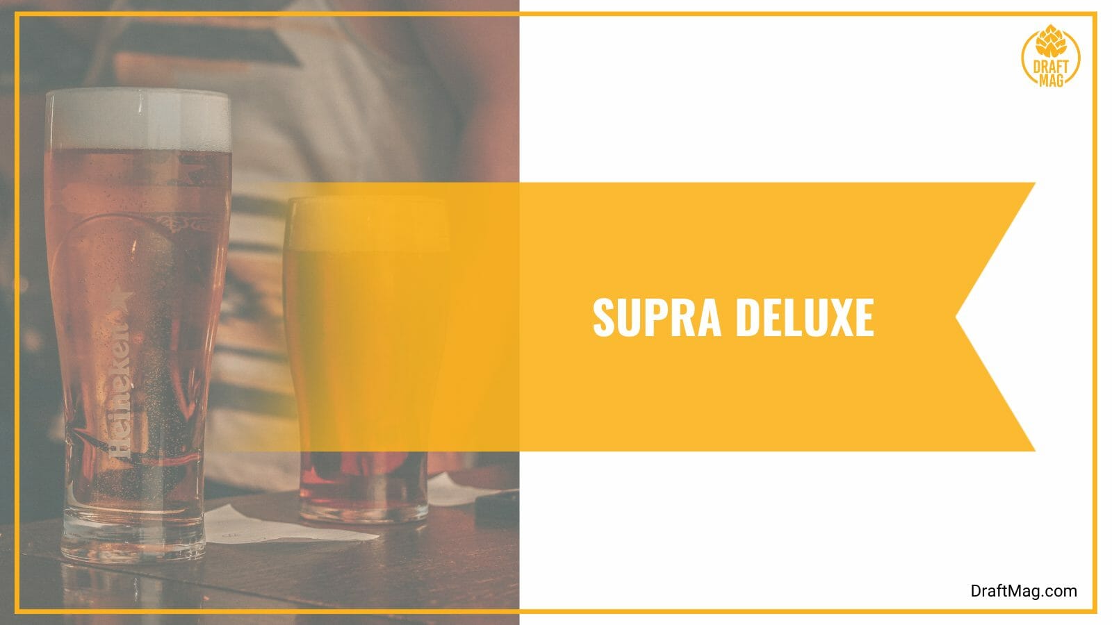 Supra deluxe with a smooth mouthfeel