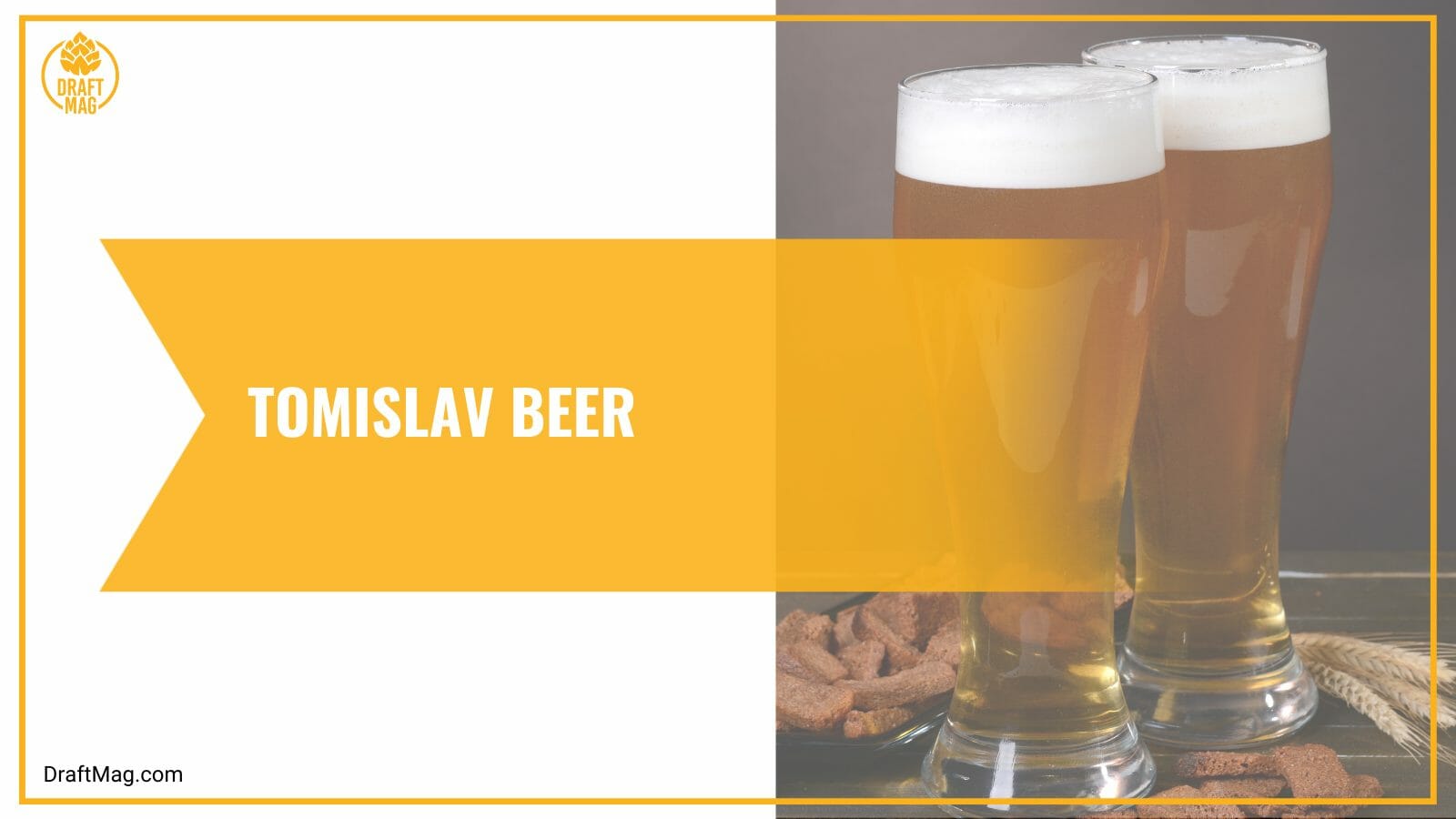 Tomislav beer with roasted malts