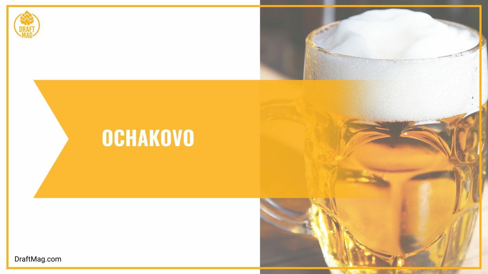 A pale lager ochakovo