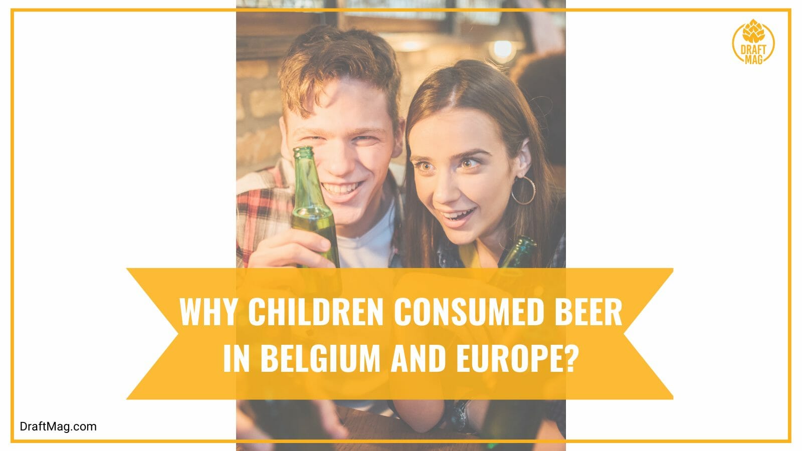 Children consume beer