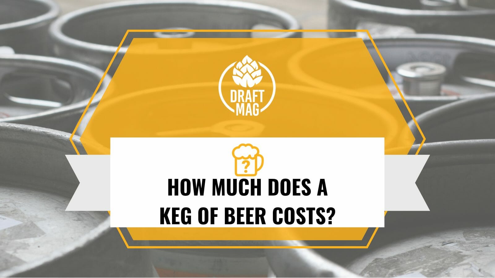 Cost of a beer keg
