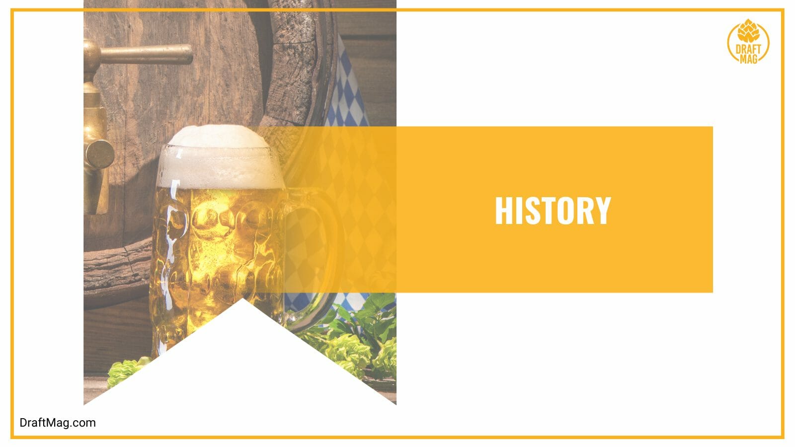 Description of the history of beer