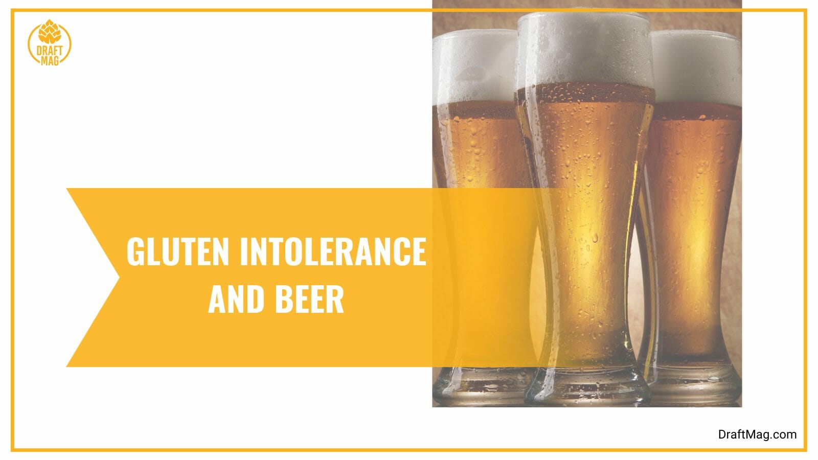 Gluten intolerance and beer