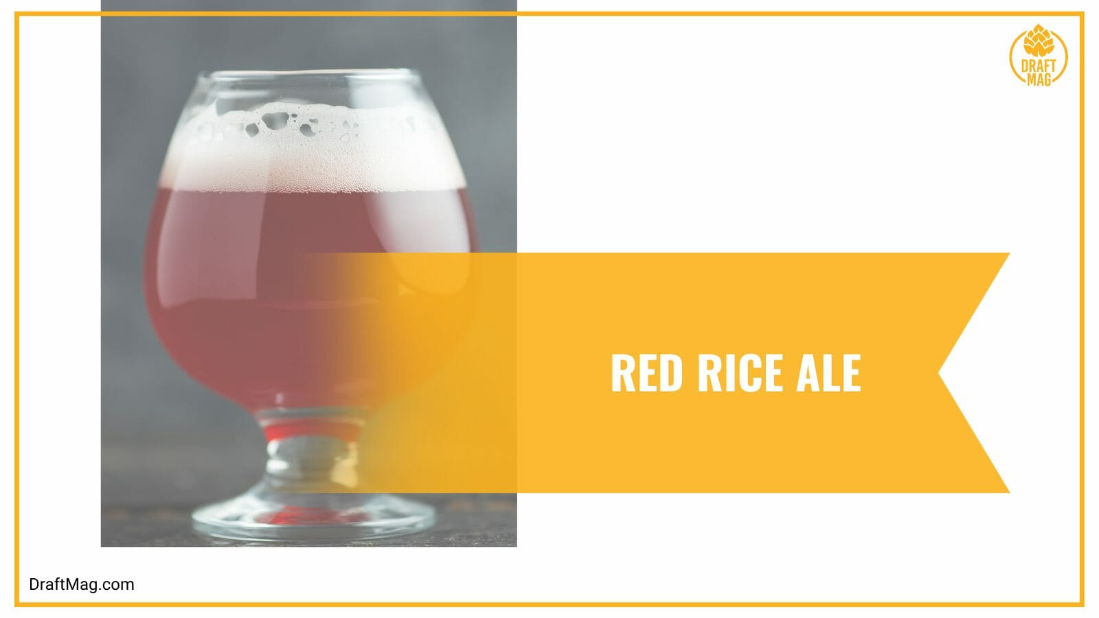 Red rice ale