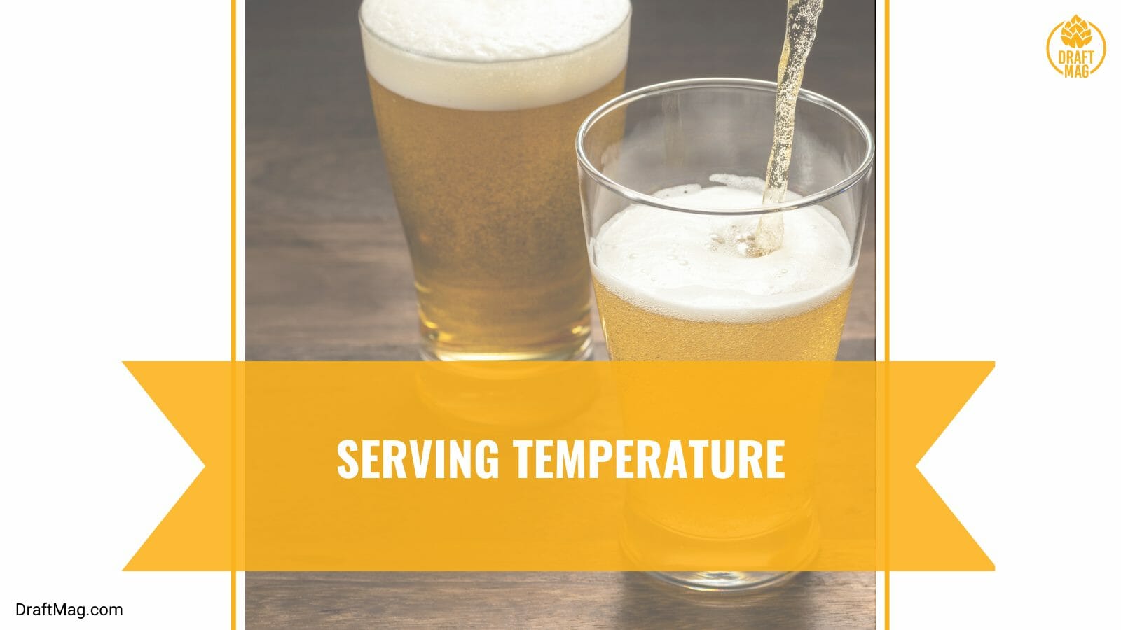 Silver bullet beer serving temperature