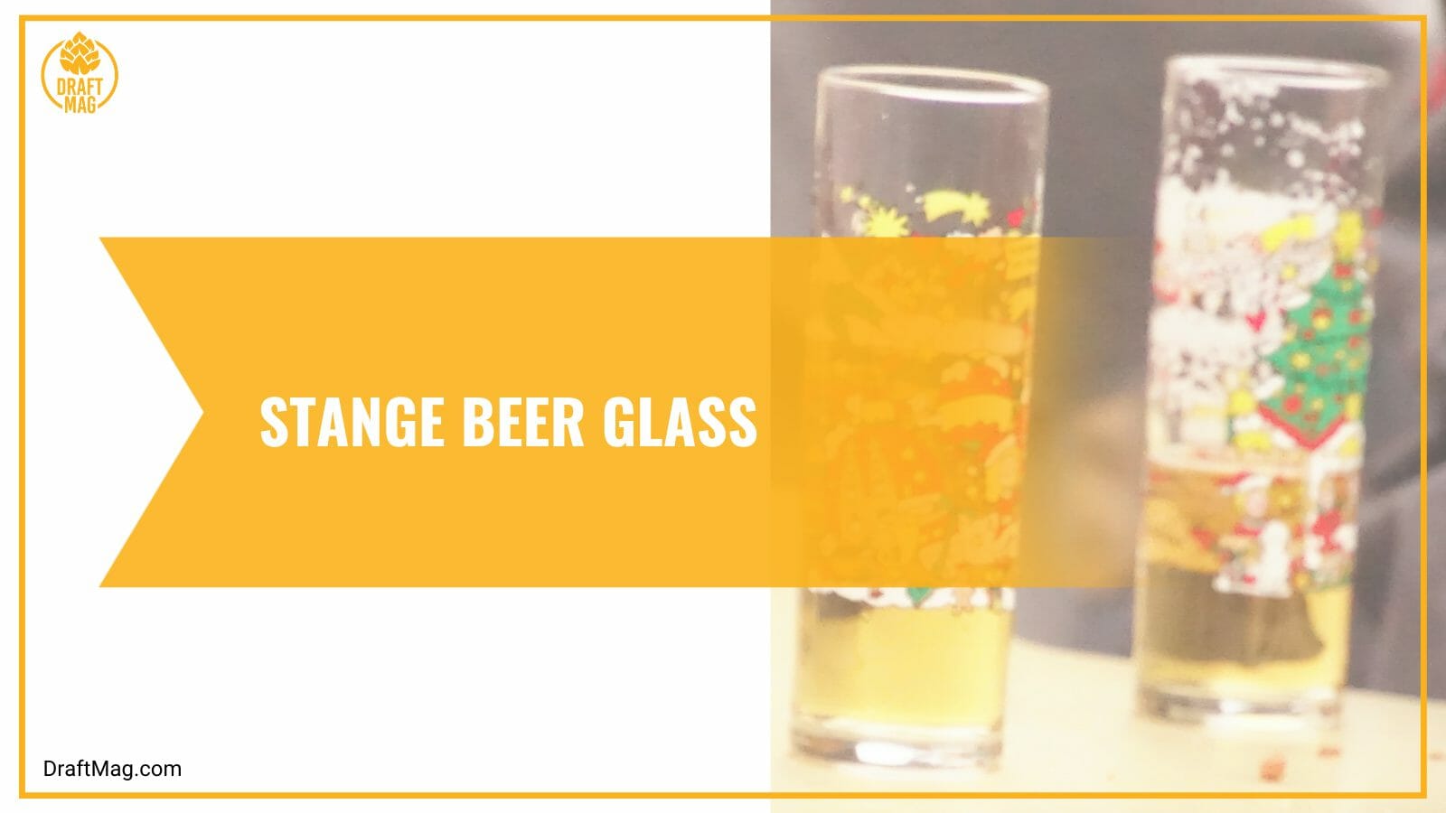 Stange beer glass