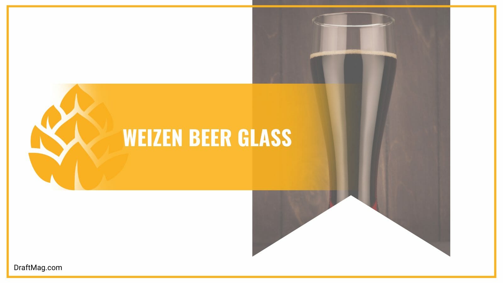 Weizen beer glass