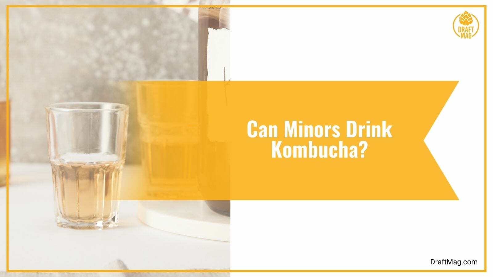 Can Minors Drink Kombucha