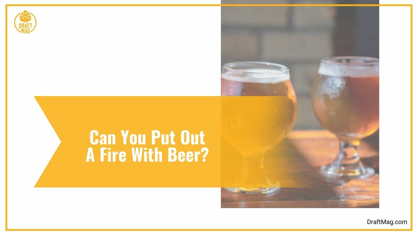 Can You Put Out a Fire With Beer