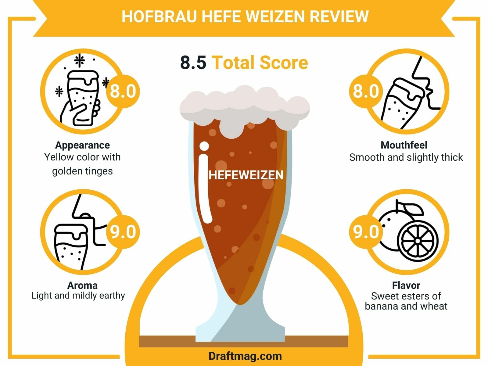 Hofbrau Hefe Weizen Review Infographic