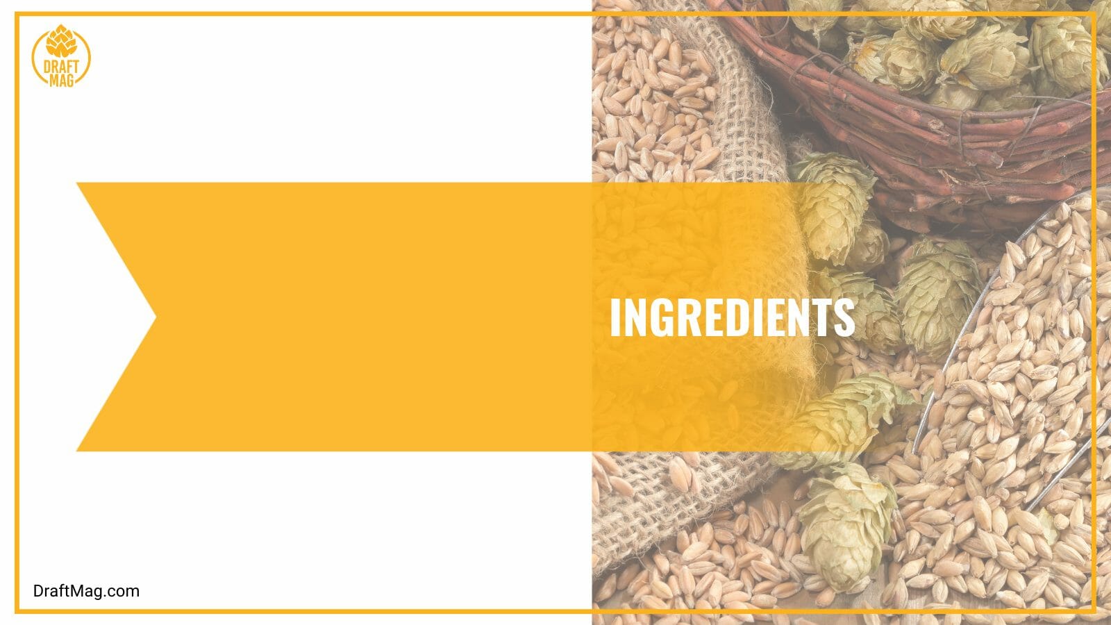 Ingredients of Gold Cliff Beer