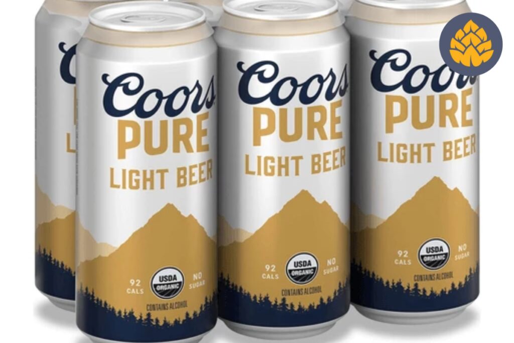 Coors - coors pure light beer