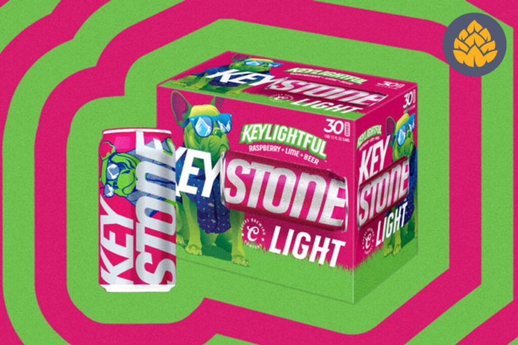 Keystone beer - Keystone Lime Keylightful