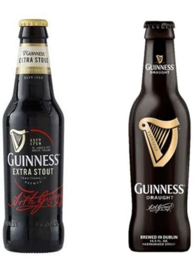 Guinness Extra Stout vs Draught